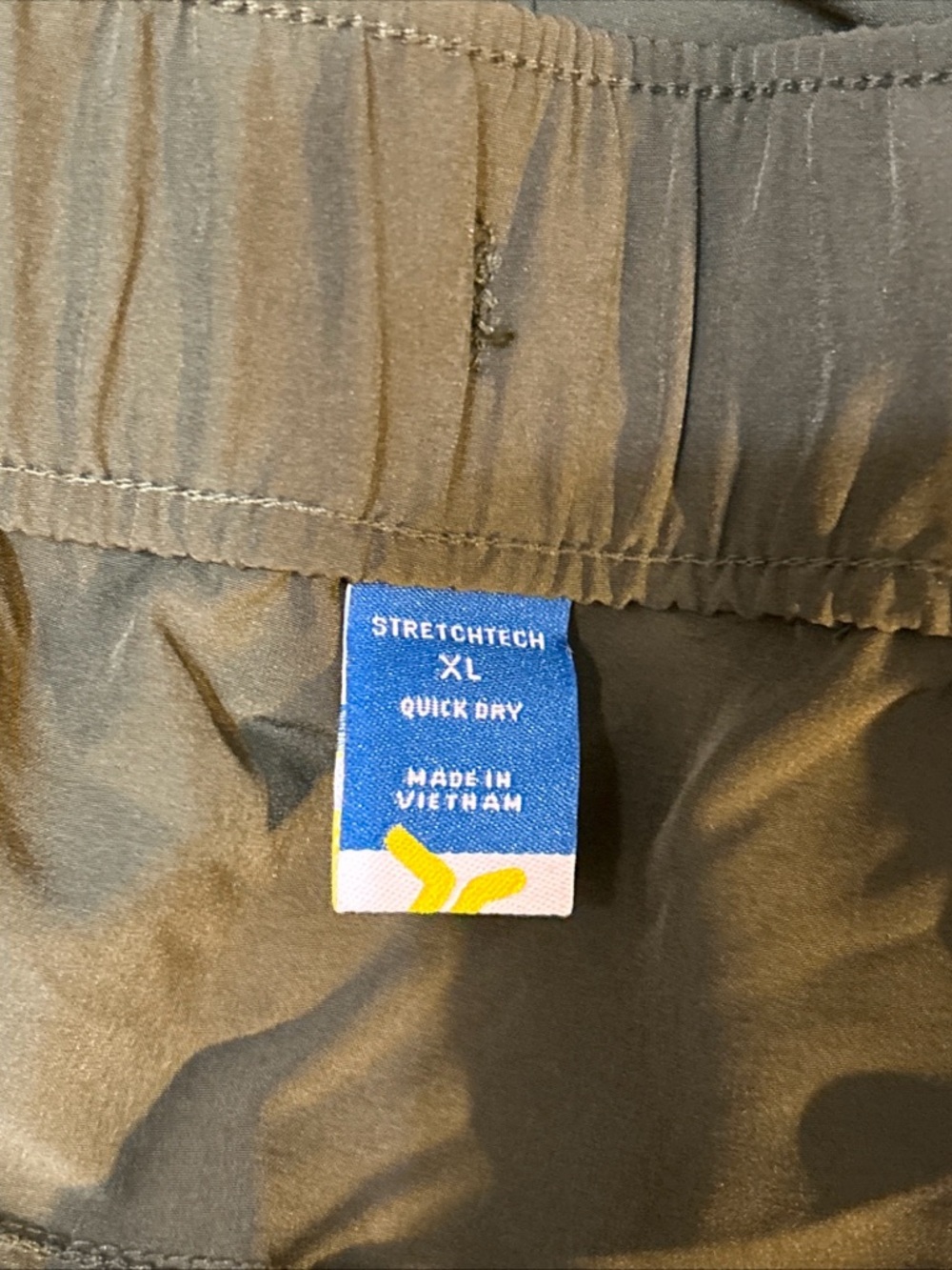 NWT w/FLAW Old Navy Women’s StretchTech Drawstring Wide-Leg Pants Olive Size XL - Picture 13 of 15